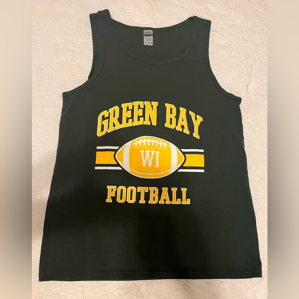 5 for $5✨Men’s Tank Wisconsin Green Bay Football, Size M